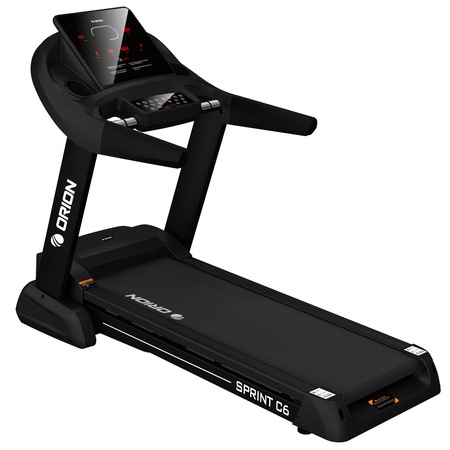 Banda de alergat electrica Orion Sprint C6, viteza maxima 20 km/h, bluetooth, motor 4CP, greutate maxima suportata 150kg, inclinare automata