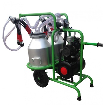 Aparat de muls Gardelina T230 AL X2, 0.55KW, 20 bovine / h, 2 posturi, 180l/min, bidoane 30L Aluminiu Aparat de muls Gardelina T230 AL X2, 0.55KW, 20 bovine / h, 2 posturi, 180l/min, bidoane 30L Aluminiu