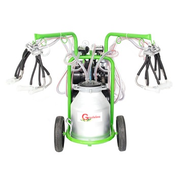 Aparat de muls capre/oi Gardelina GREEN LINE T230 Aluminiu PS, 0.55KW, 1440 RPM, Bidon 30L Aluminiu Aparat de muls capre/oi Gardelina GREEN LINE T230 Aluminiu PS, 0.55KW, 1440 RPM, Bidon 30L Aluminiu