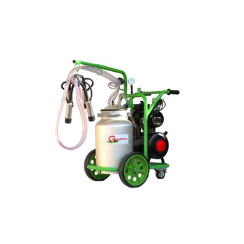 Aparat de muls Gardelina T140 AL IC, 0.55KW, 10 bovine / h, 1 post, 180l/min, bidon 40L Aluminiu Aparat de muls Gardelina T140 AL IC, 0.55KW, 10 bovine / h, 1 post, 180l/min, bidon 40L Aluminiu