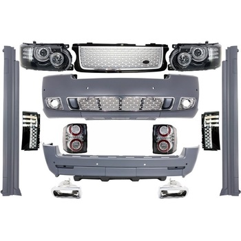 Pachet Exterior Complet Autobiography Design compatibil Land Range Rover Vogue L322 (2002-2009) Editie Negru/Argintiu (COCBRRVL322BS) Pachet Exterior Complet Autobiography Design compatibil Land Range Rover Vogue L322 (2002-2009) Editie Negru/Argintiu (COCBRRVL322BS)