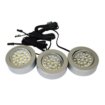 Set 3 led profil rotund plastic pentru corpurile suspendate bucatarie, 9W putere Set 3 led profil rotund plastic pentru corpurile suspendate bucatarie, 9W putere