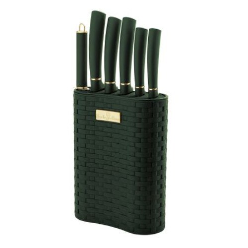 Set cutite 7 piese, Berlinger Haus, BH-2525, culoare verde