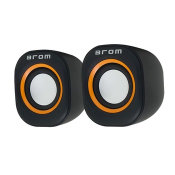 Boxe audio Blow 2.0 , USB, impedanta 4 ohmi, culoare negru/portocaliu Boxe audio Blow 2.0 , USB, impedanta 4 ohmi, culoare negru/portocaliu
