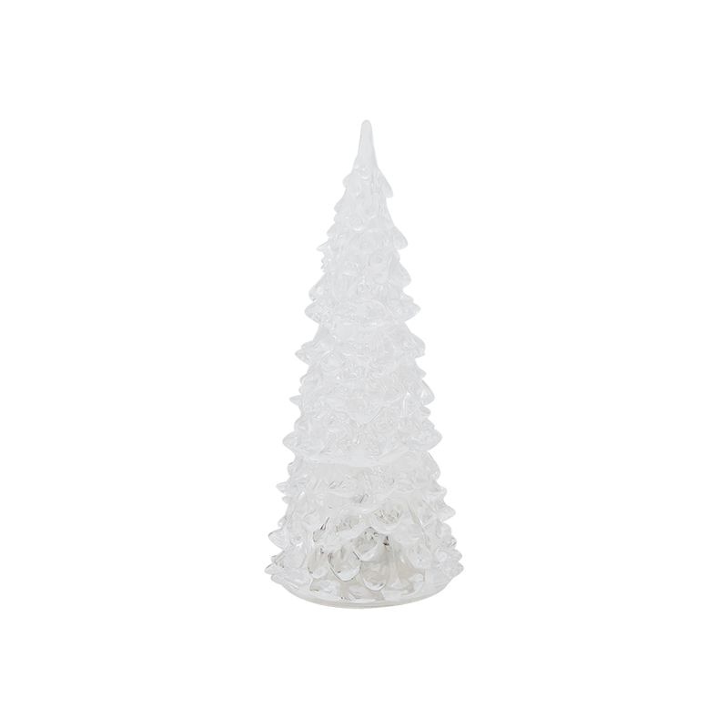 Decoratiune luminoasa Brad de Craciun, iluminat LED, inaltime 17cm