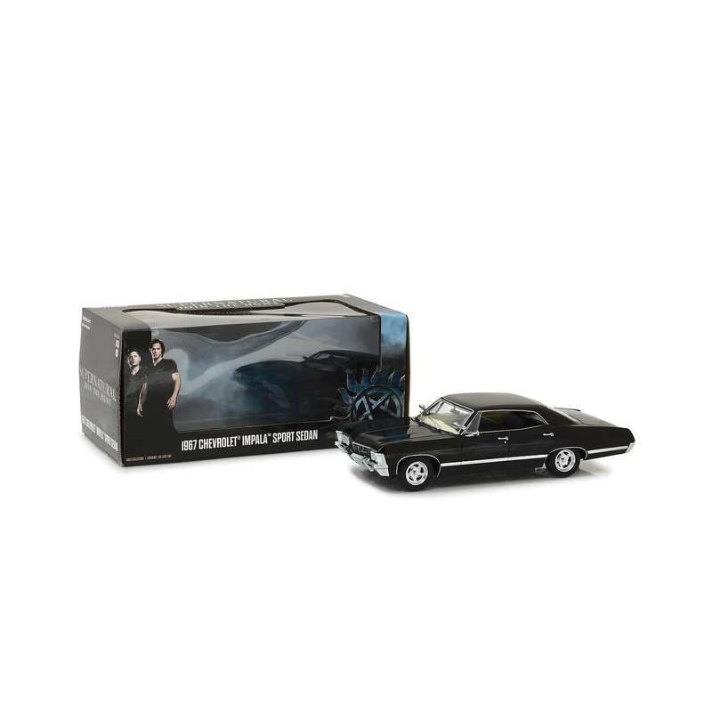 ミニカー 1967 Chevrolet impala 1/24 箱入り ミニカー 1967 CHEVROLET IMPALA SS シルバー ブラック