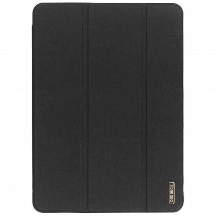 Husa iPad 10.2 2019 DUX DUCIS Domo Series Smart Cover + Pen Slot Neagra
