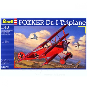 Aeromodele de construit - Foker Dr.I Triplan - asamblat modelul, Revell Aeromodele de construit - Foker Dr.I Triplan - asamblat modelul, Revell
