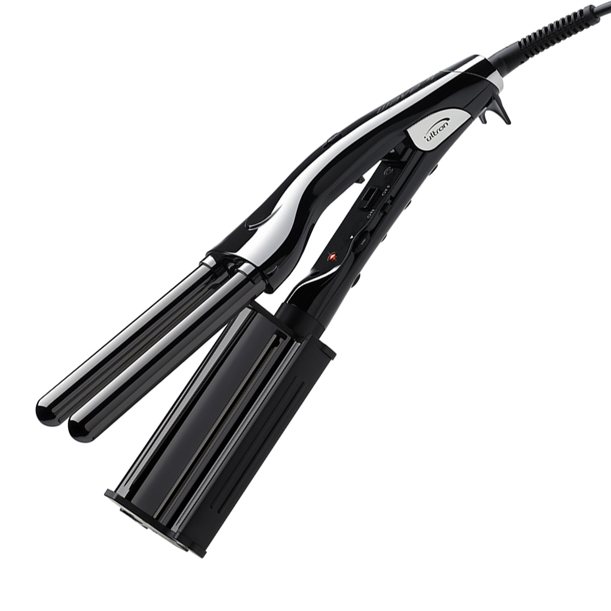 Placa de ondulat Ultron WAVE 4 Glam Edition, 120 W, 230°C, Negru