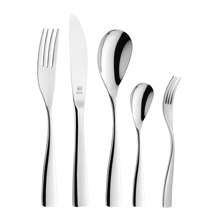 Carl Schmidt Sohn KOCH SYSTEME GLINDE 30 részes rozsdamentes evőeszköz készlet ajándék/díszdobozban 18/10, fényes