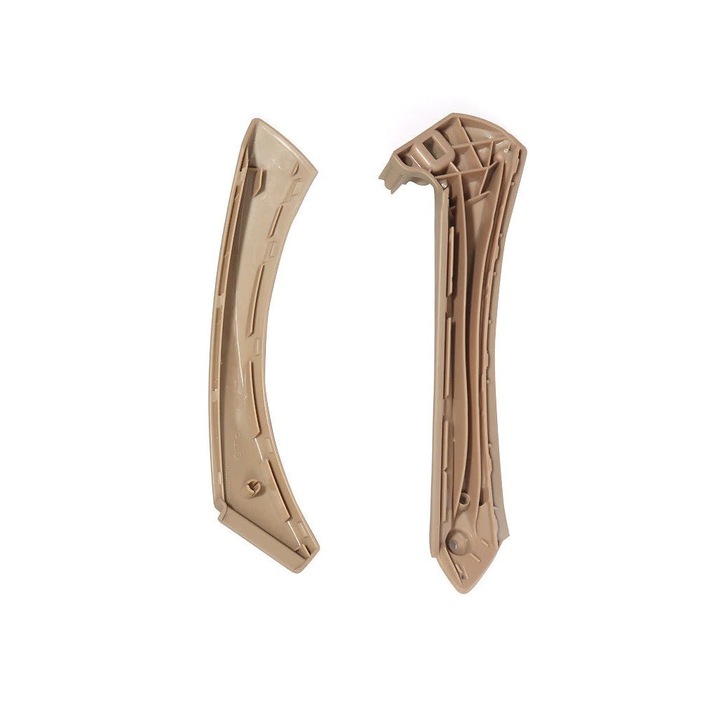 Комплект вътрешни дръжки, BMW 3 E90, За задна лява врата, Бежов