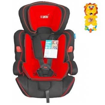 Set Scaun auto ajustabil U-Grow BXS-208GR, 9-36 Kg cu Negru/Rosu si Jucarie bebelusi, Zornaitoare Leu Set Scaun auto ajustabil U-Grow BXS-208GR, 9-36 Kg cu Negru/Rosu si Jucarie bebelusi, Zornaitoare Leu