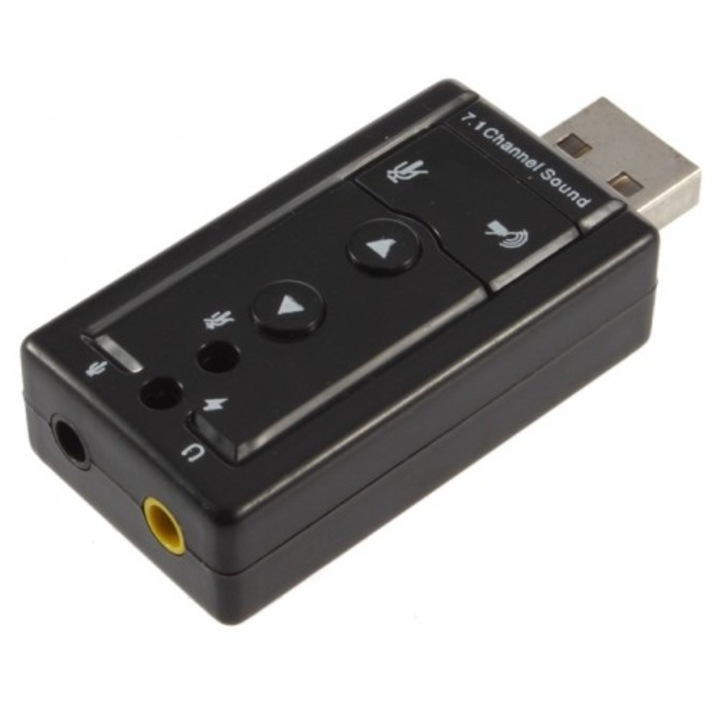 Placa de sunet 7.1, pe USB - 114191