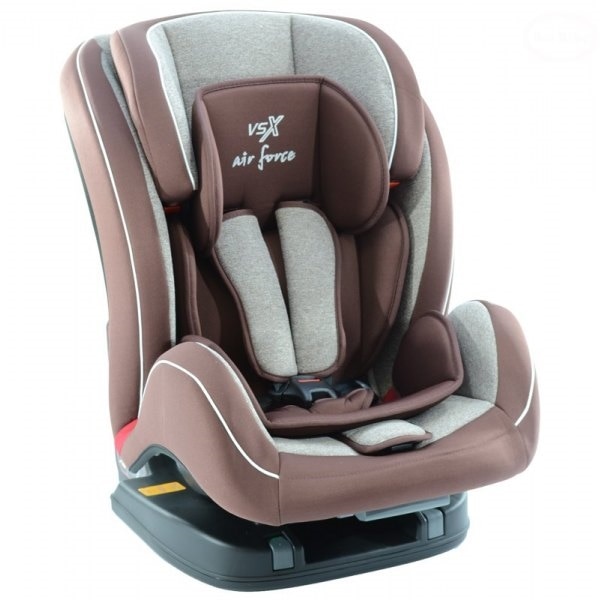 Scaun auto eurobaby vsx isofix - 9-36 kg - maro