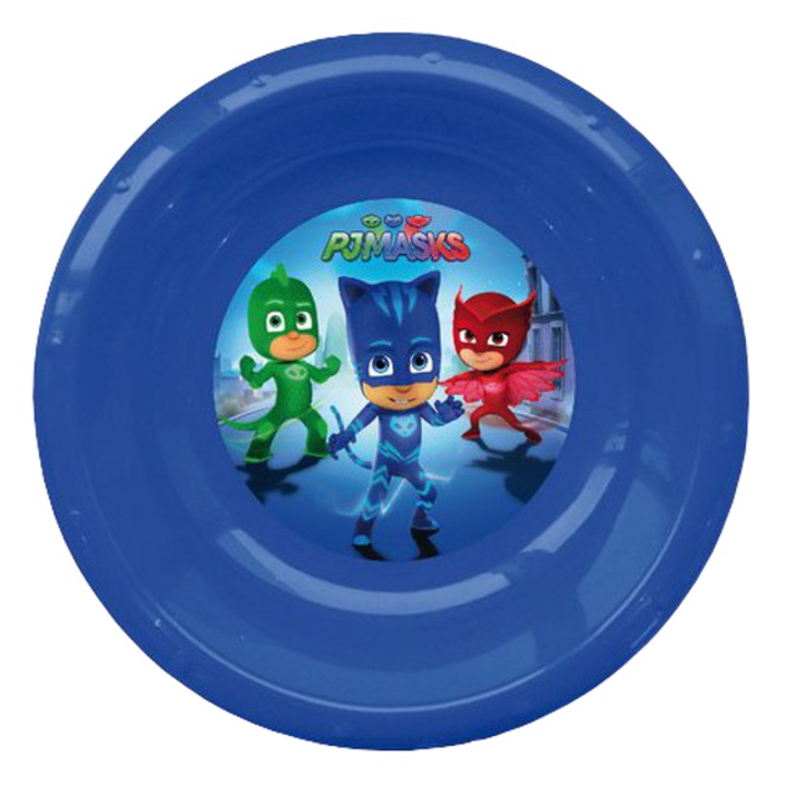 Farfurie supa, PJ Masks, diametru 17,3 cm, PJMASKS060