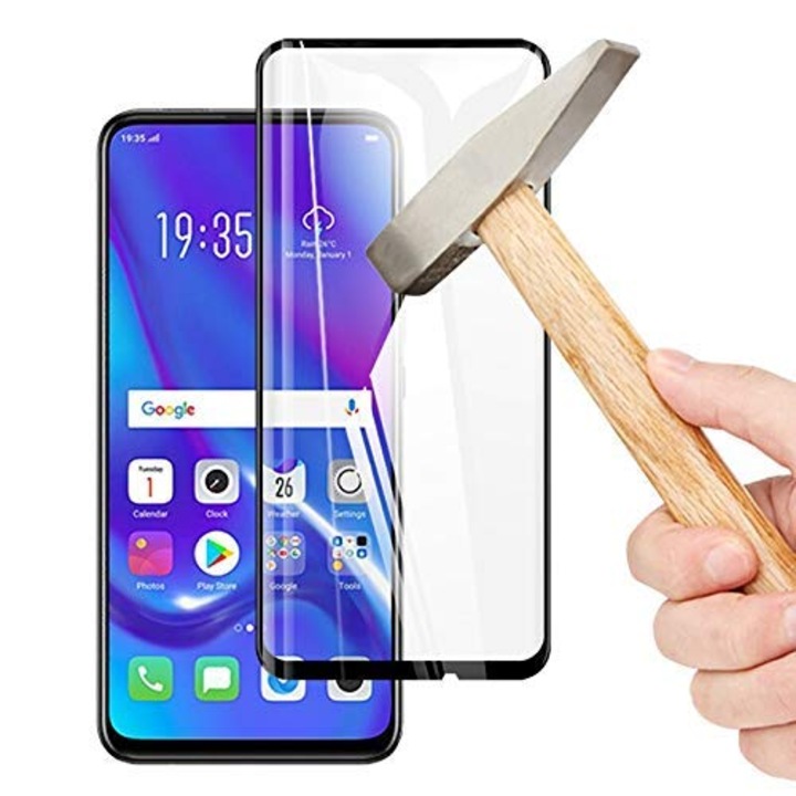 Protector de sticla, Huawei, Pentru Huawei P Smart Z, negru