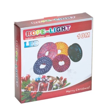 Instalatie tip furtun luminos pentru craciun cu led MULTICOLOR pentru exterior .CU 3 FIRE Instalatie tip furtun luminos pentru craciun cu led MULTICOLOR pentru exterior .CU 3 FIRE