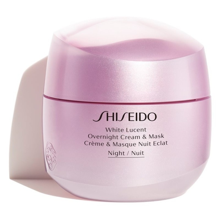 Shiseido White Lucent Overnight Cream & Mask éjszakai krém, 75 ml