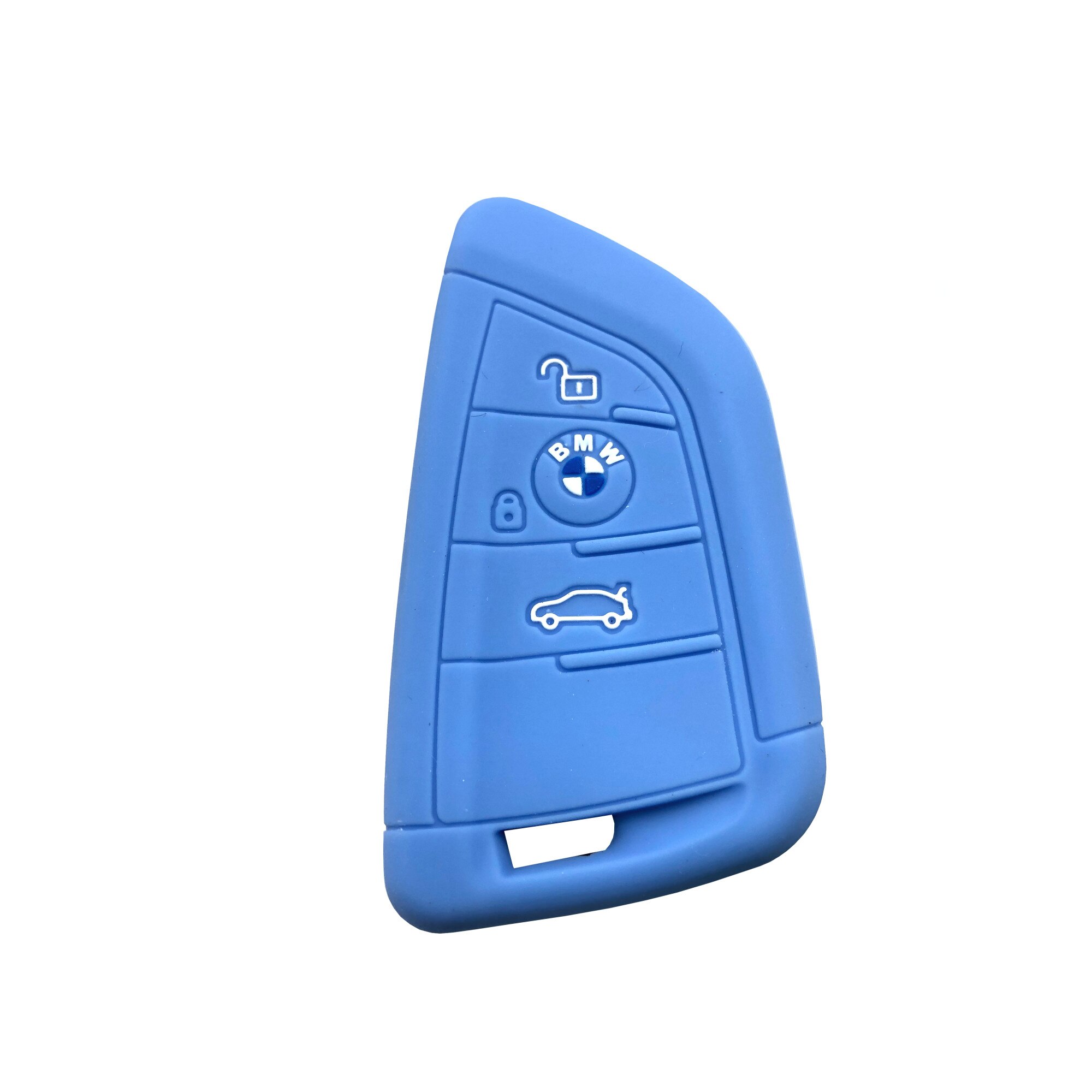 Husa Protectie Albastru Deschis Silicon Cheie BMW G20 G30 G31 G32 G11 ...
