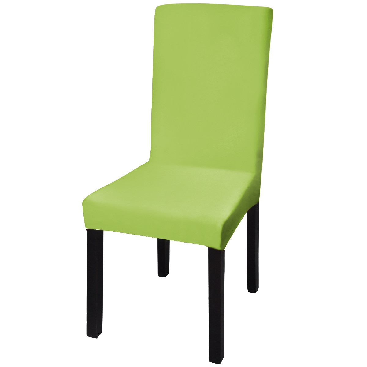 Set de 4 huse elastice pentru scaun, vidaXL, Tesatura, Verde