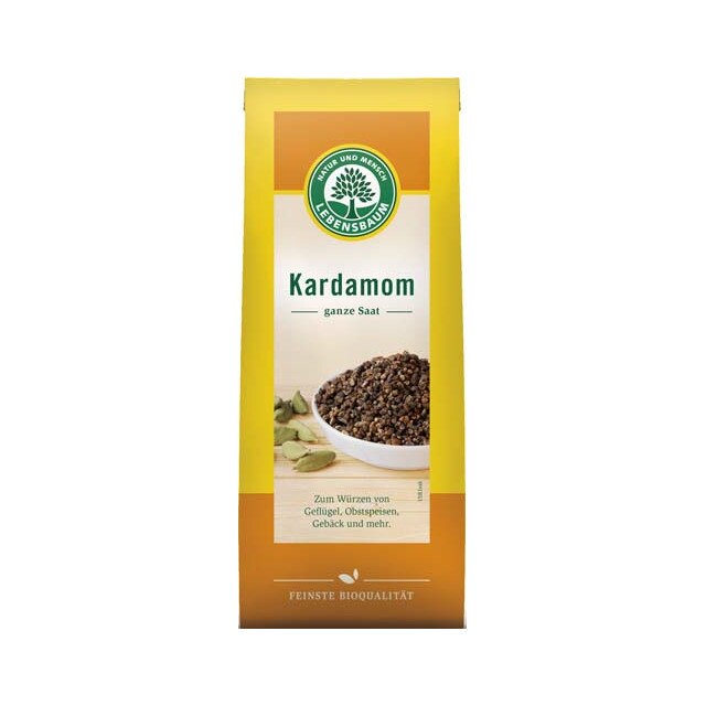 Cardamom seminte intregi Bio Lebensbaum 50 g