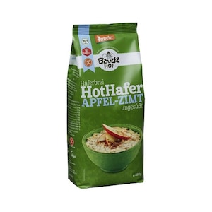 Terci de ovaz cu mere si scortisoara, fara gluten bio, 400g, Bauck Hof