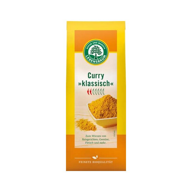 Pudra de curry clasic Bio Lebensbaum 50 g