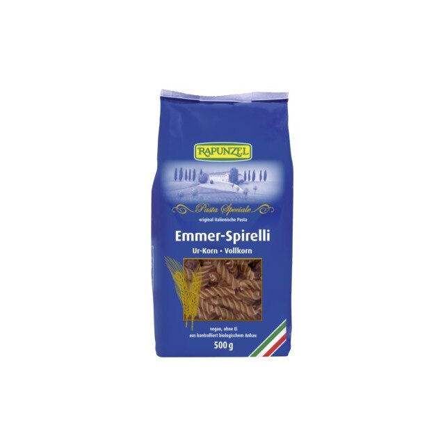 Spirelli Emmer integrale Bio Rapunzel 500 g
