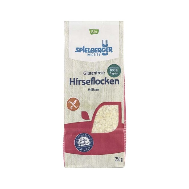 Fulgi de mei integrali Fara Gluten Bio 250 g