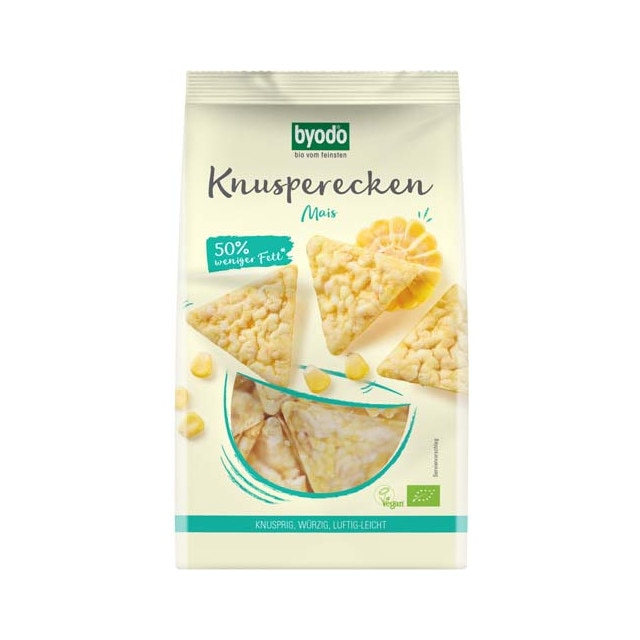 Mini Crackers din porumb Fara Gluten Bio Byodo 90 g