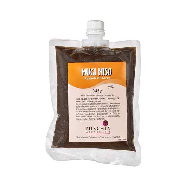 Mugi Miso cu soia si orz Bio Ruschin 345 g