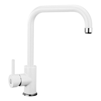 Baterie bucatarie CookingAid NEVADA finisaj granit compozit quartz Alb / Polar White Baterie bucatarie CookingAid NEVADA finisaj granit compozit quartz Alb / Polar White