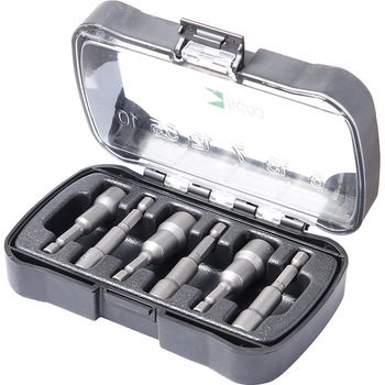 Set 6 capete tubulare magnetice Hex E 6.3 x 65 mm Set 6 capete tubulare magnetice Hex E 6.3 x 65 mm
