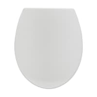 Capac WC, MSV, Duroplast, Alb, Soft close, Antibacterial, usor de curata, 2.16 Kg, 425/470-373
