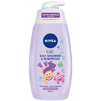 Gel de dus si Sampon Nivea Baby, Fructe de padure, 500 ml