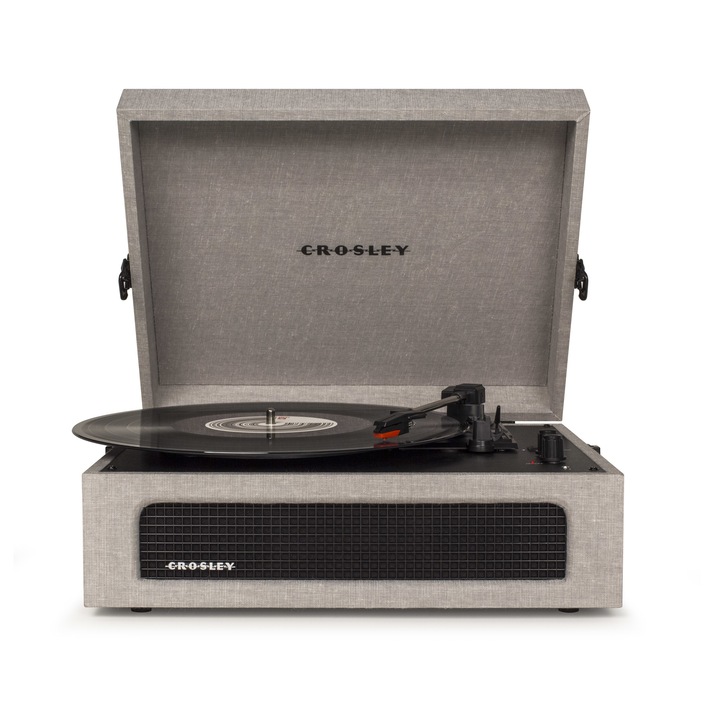 Грамофон Crosley Voyager CR8017A-GY сив