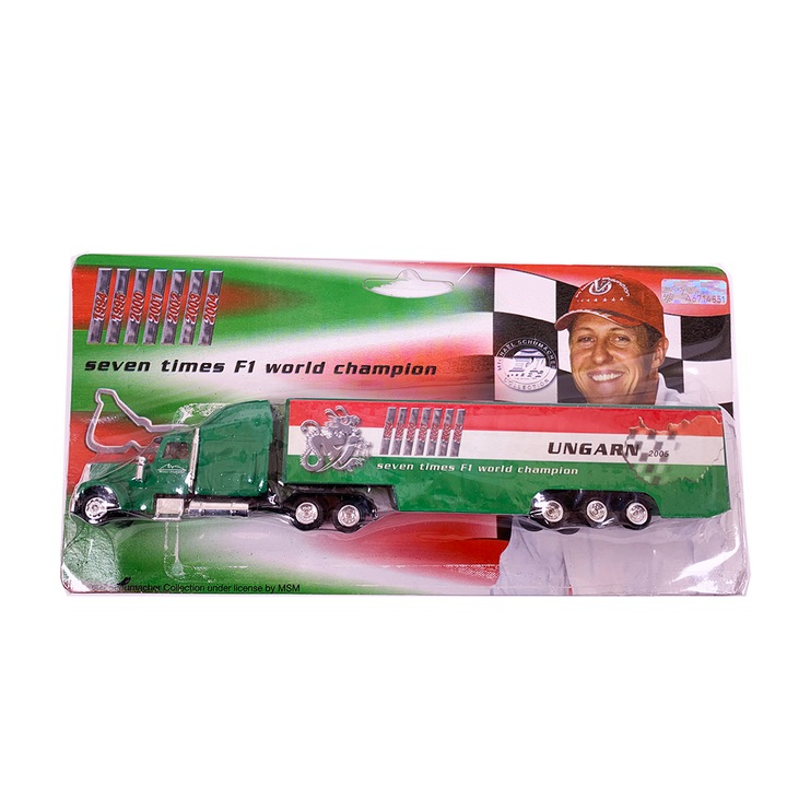 MSM Michael Schumacher Collection Car Brand Trucks of Formula 1 Teams, MAGYAR, 100094-2