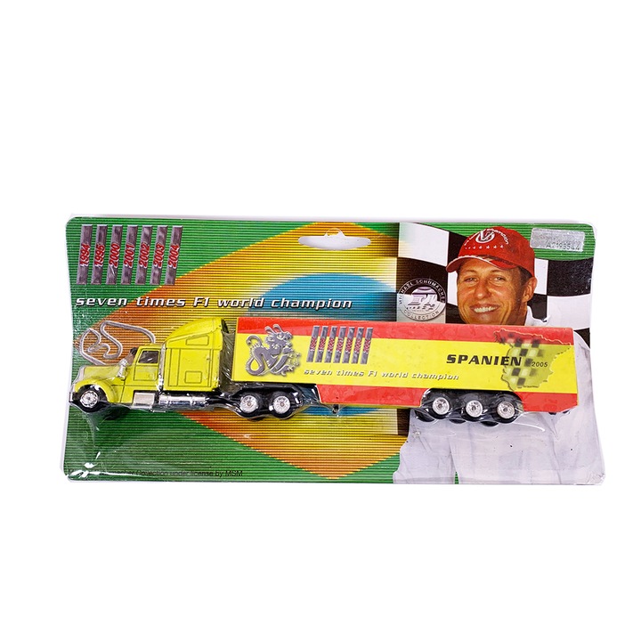 MSM Gyűjtőautó, Michael Schumacher Collection Car Formula 1 Team Trucks, Spanyolország, 100094-4