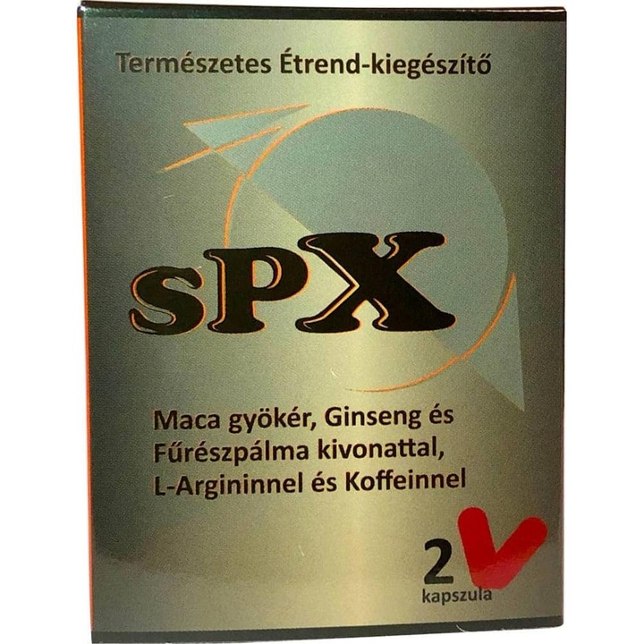 Капсули SPX, За потентност, Със сибирски женшен, 2 капсули