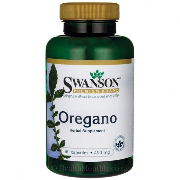 Swanson Oregano 450mg 90 Capsule