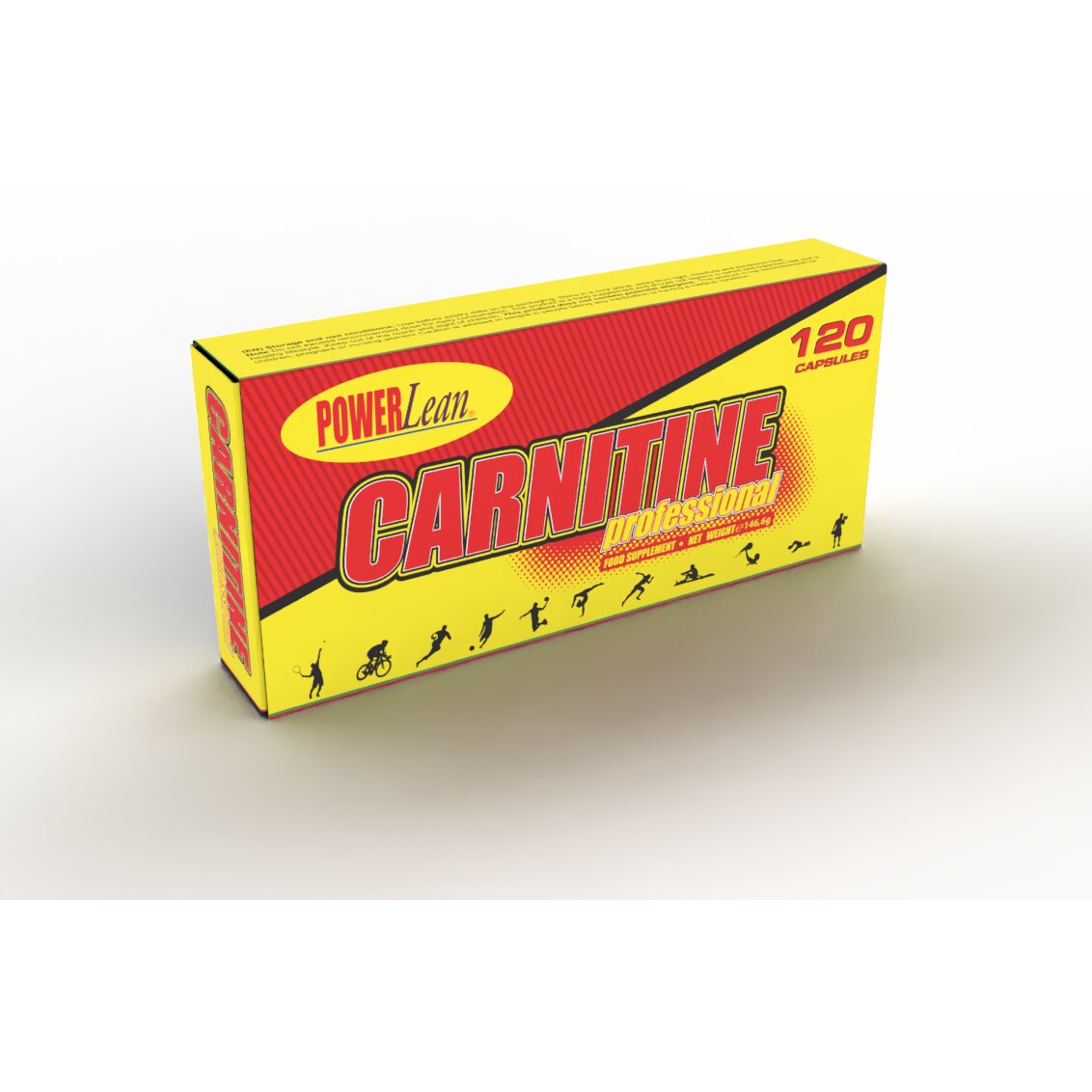 l carnitine pentru slabit L-Carnitina pentru Slabire si Arderea Grasimilor, Supliment Fitness  Carnitine Professional Power Lean, 120 capsule