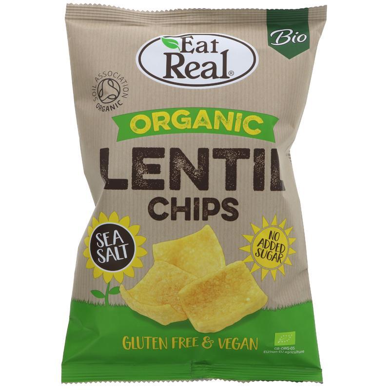 Chipsuri din faina de linte ECO 100 g - Eat Real