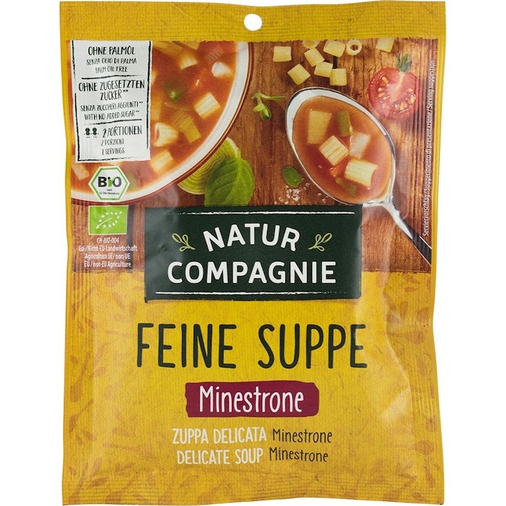 Supa de legume Minestrone ECO 50 g - Natur Compagnie