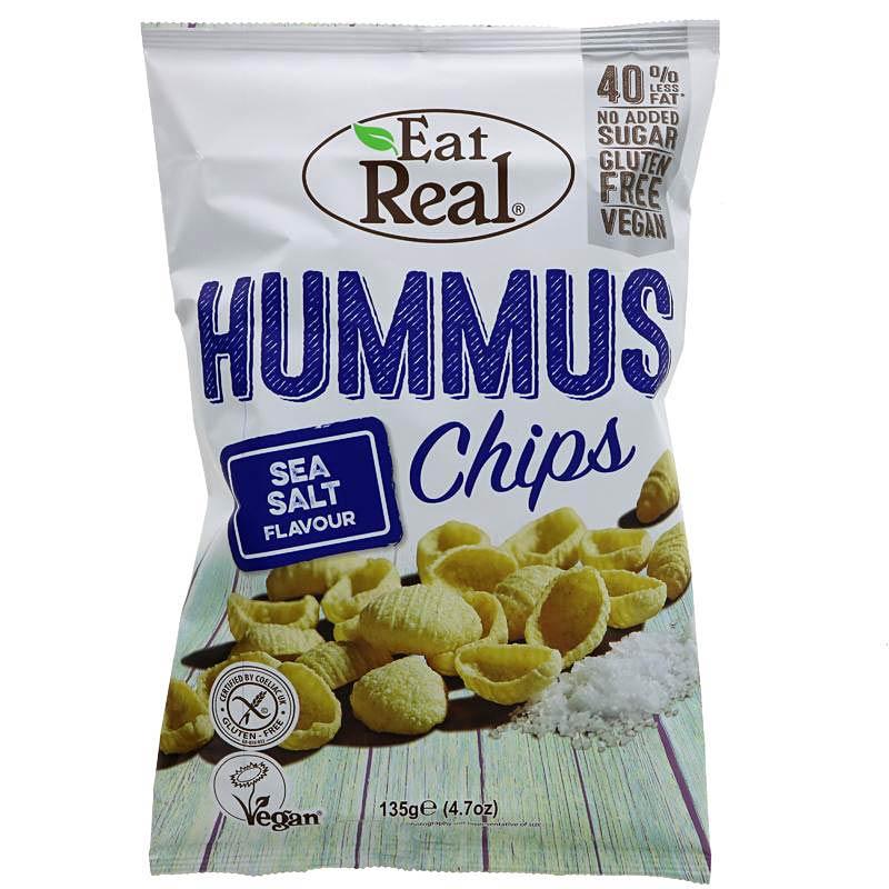 Chipsuri cu sare pentru humus 135 g - Eat Real