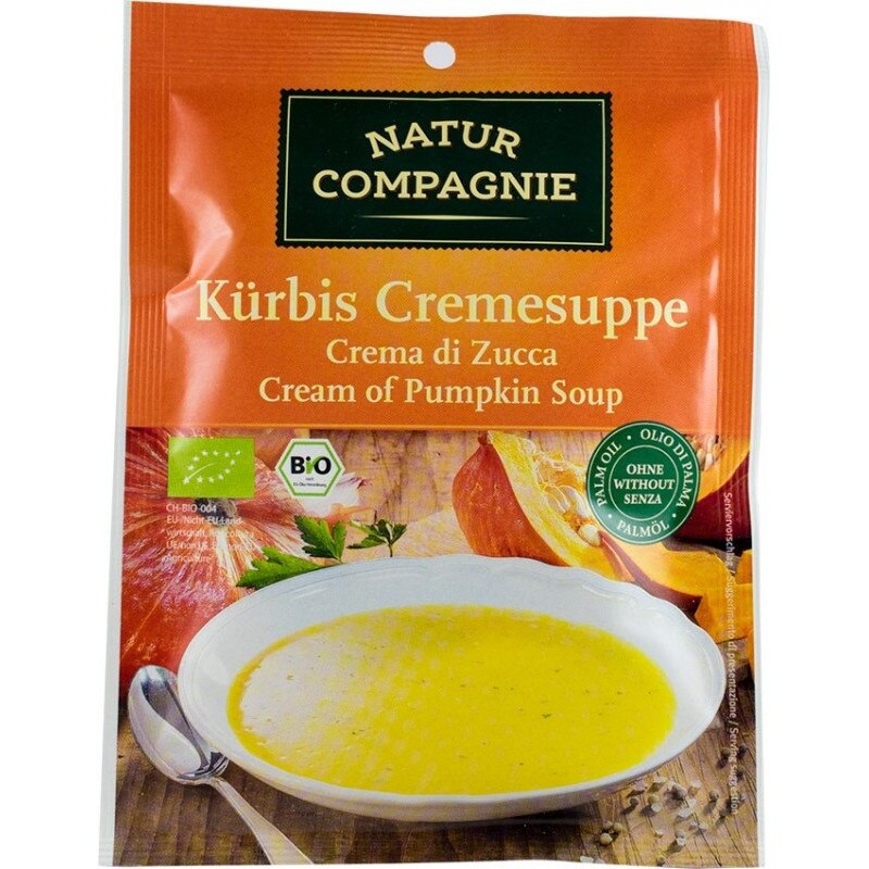 Supa crema bio de dovleac, Natur Compagnie 40 g