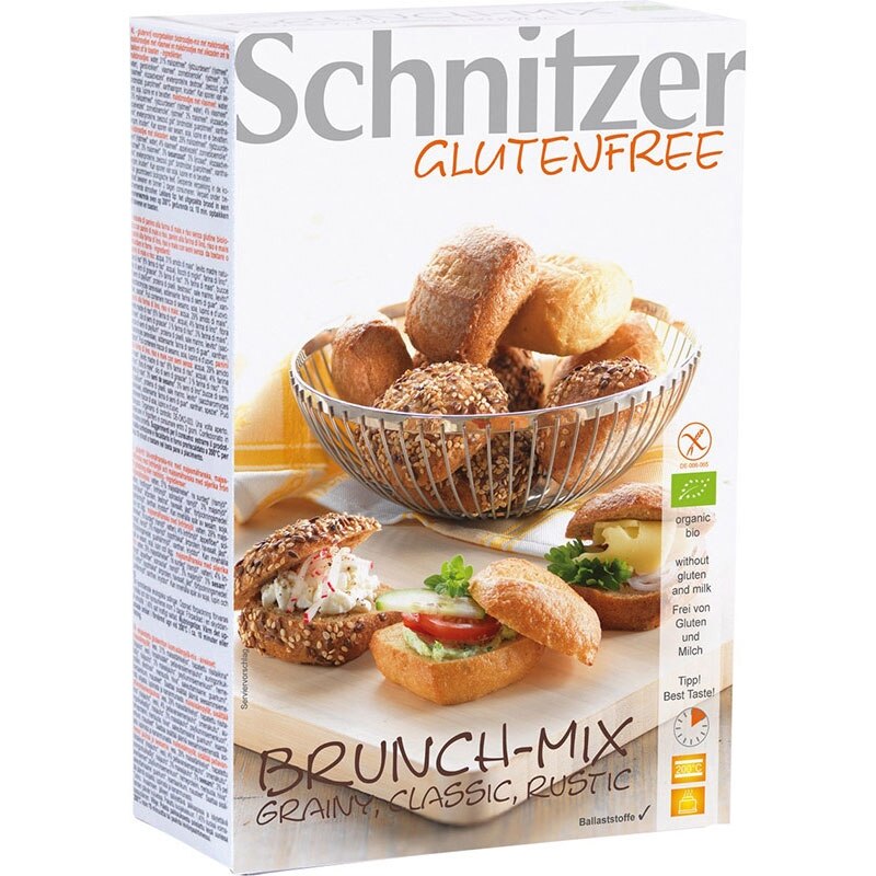Mini chifle fara gluten ECO 200 g (2 x 100 g) - Schnitzer