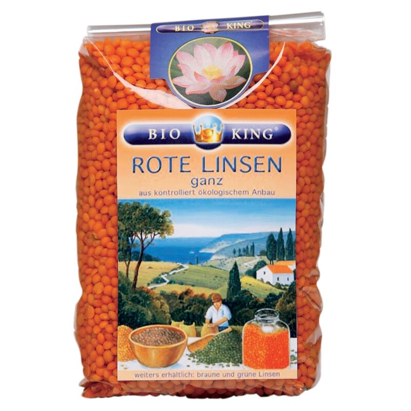 Linte rosie ECO 500 g - Bioking