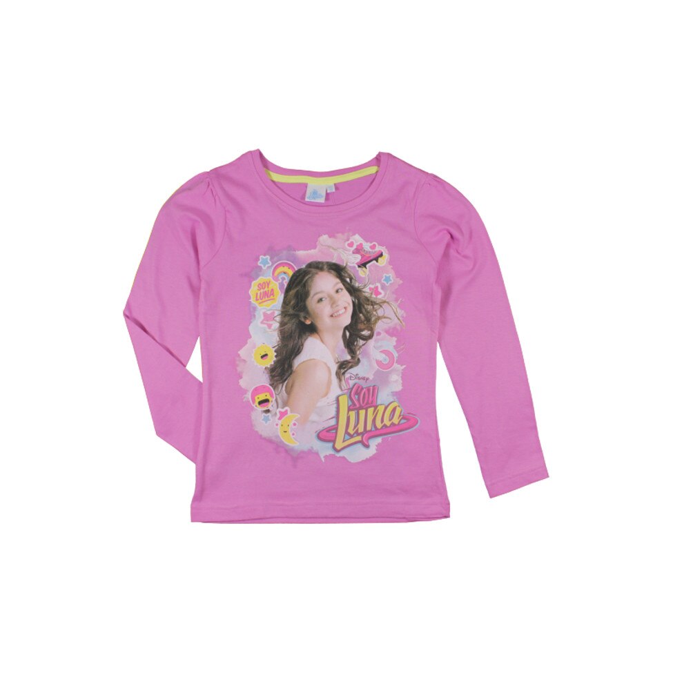 Bluza Soy Luna, maneca lunga, 100% Bumbac, SL024, Roz