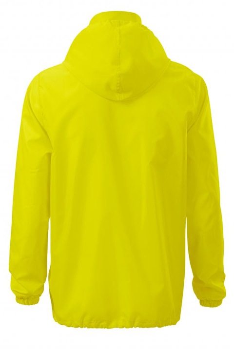 Jacheta unisex impotriva vantului Windy, galben neon, marime M