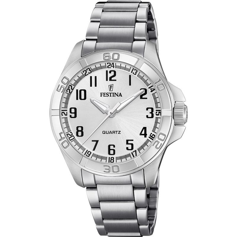 Ceas barbatesc Festina F20434/3 Quartz Argintiu